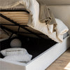 Julia Double Storage Bed - Cream
