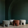 Ginger Ottoman - Velvet Fern