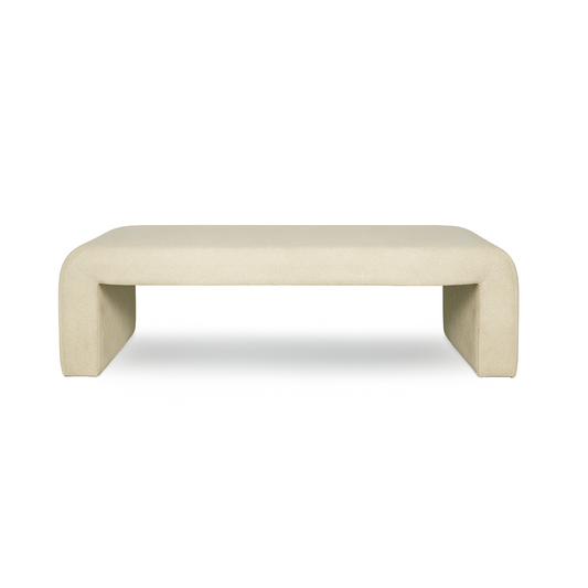 Ginger Bench - Velvet Natural
