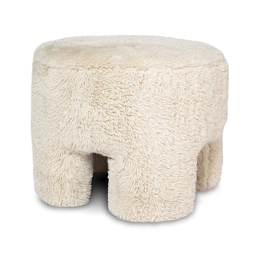 Ginger Ottoman - Downy Cream