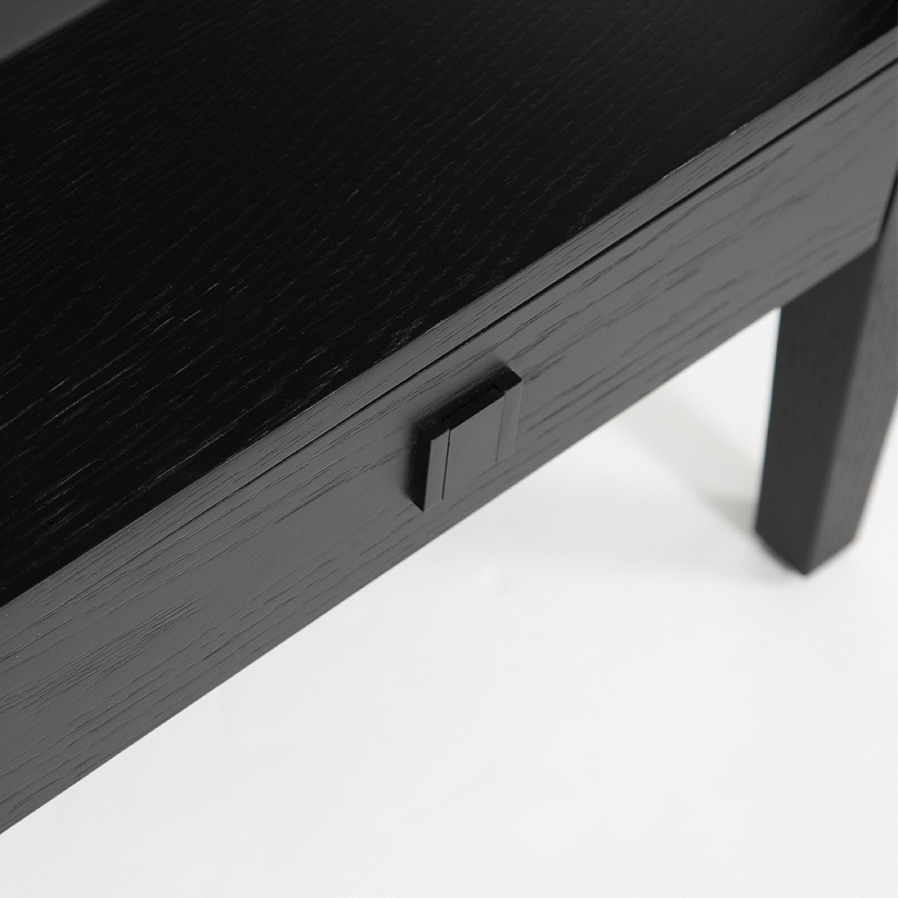 Hara 1 Drawer Accent Table - Black