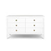 Hara 6 Drawer Dresser - White