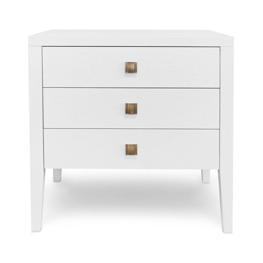 Hara 3 Drawer Dresser - White