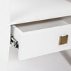 Hara 1 Drawer Accent Table - White