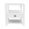 Hara 1 Drawer Accent Table - White