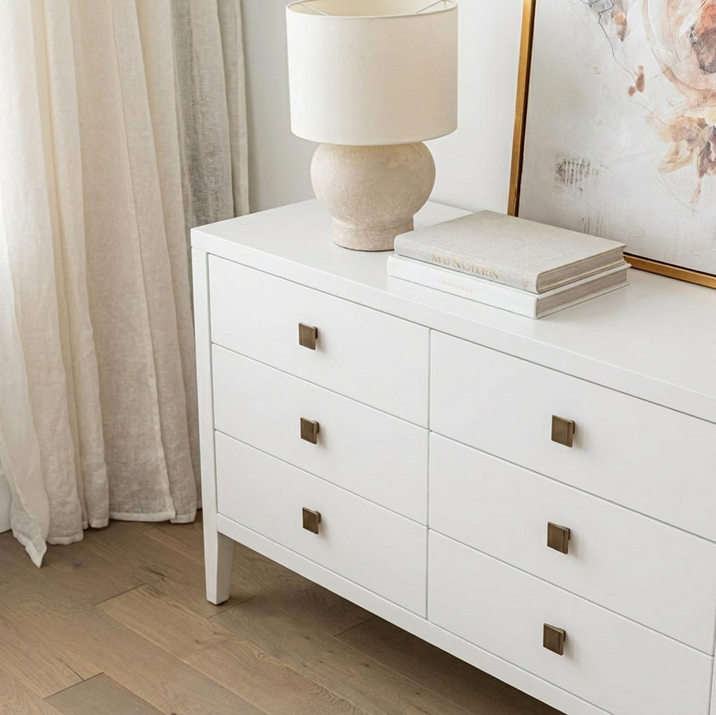 Hara 9 Drawer Dresser - White