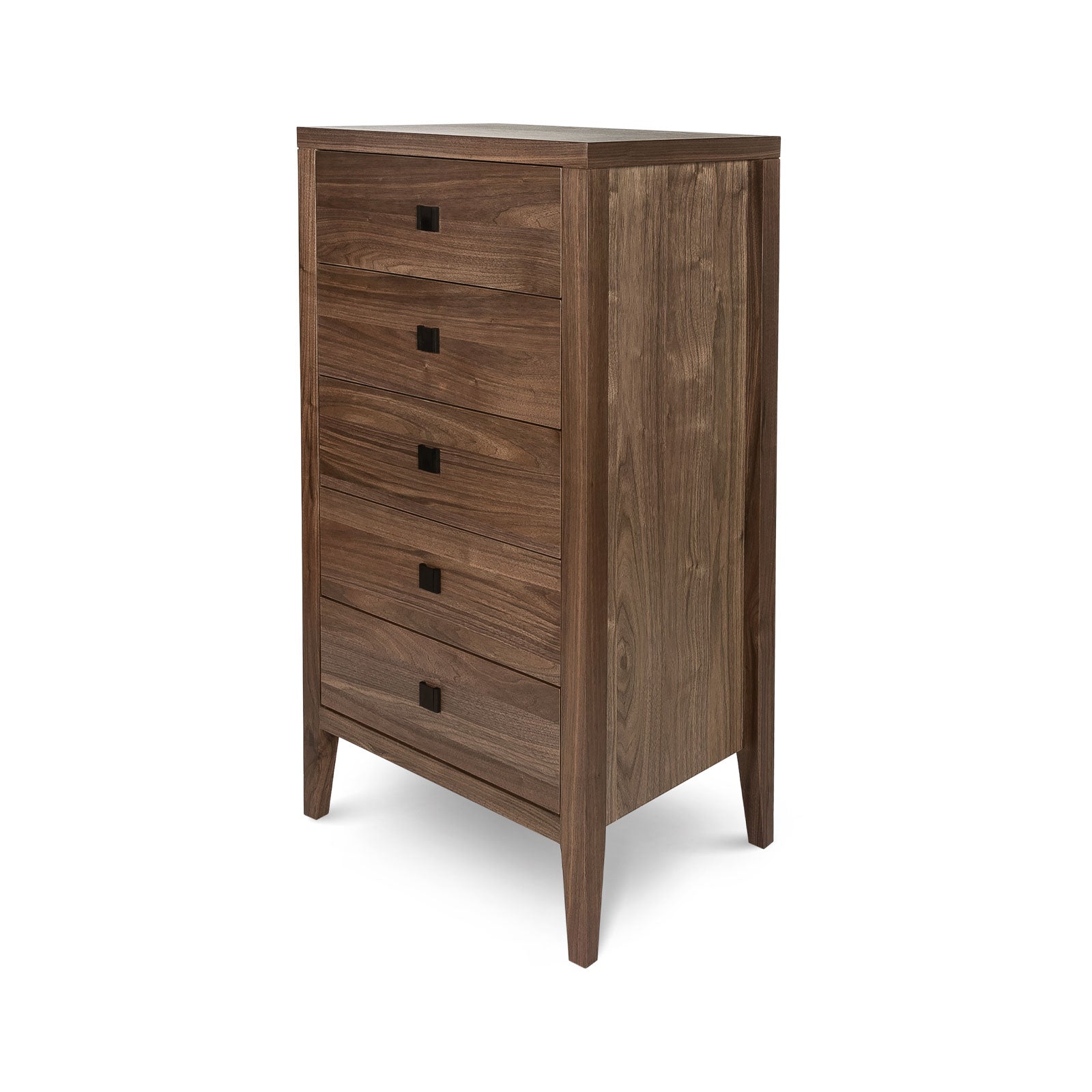 Hara 5 Drawer Tall Dresser - Frozen Walnut