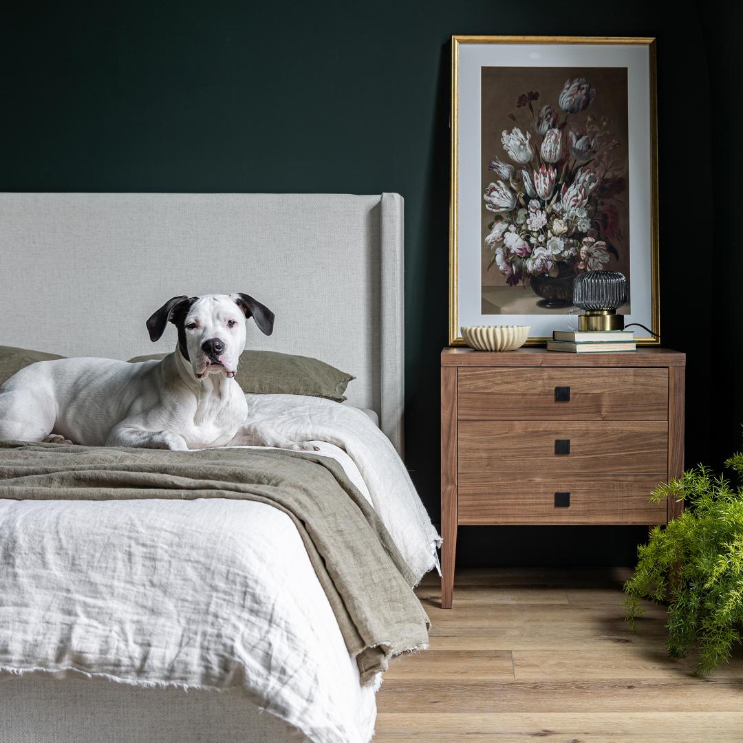 Hara 3 Drawer Dresser - Frozen Walnut