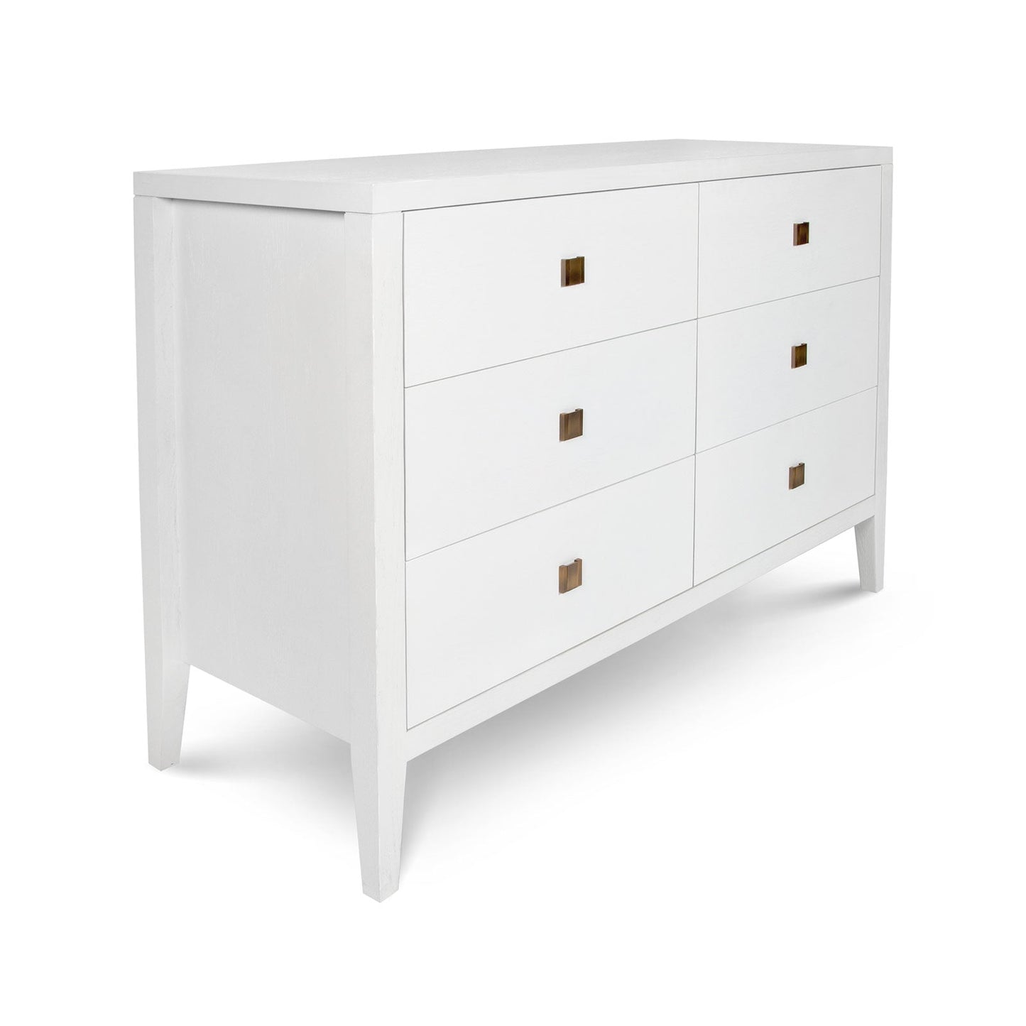 Hara 6 Drawer Dresser Tall - White