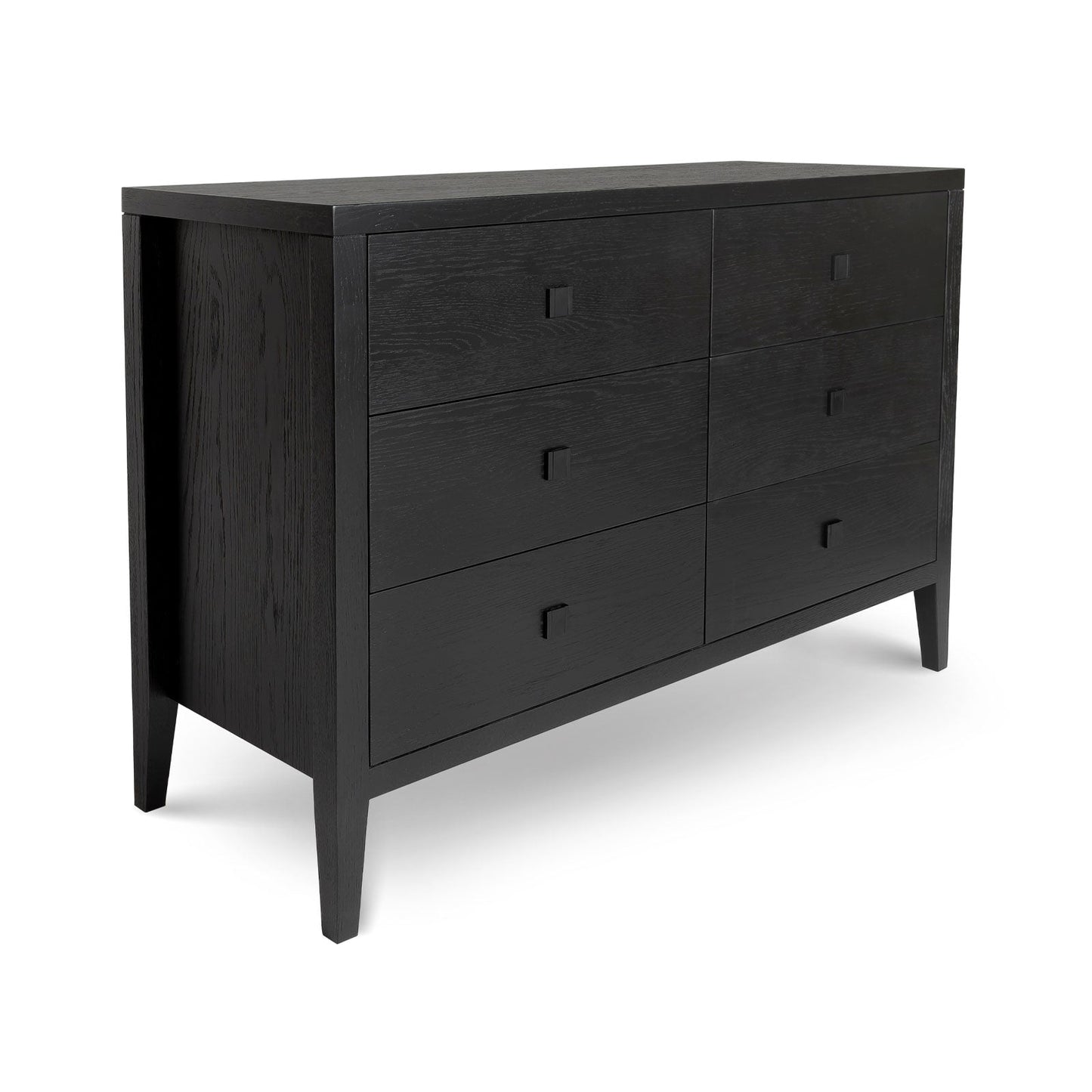 Hara 6 Drawer Dresser Tall - Black