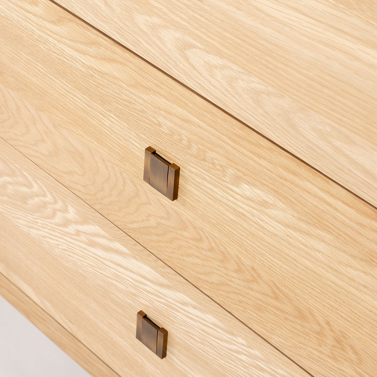 Hara 6 Drawer Dresser Tall - Natural Oak