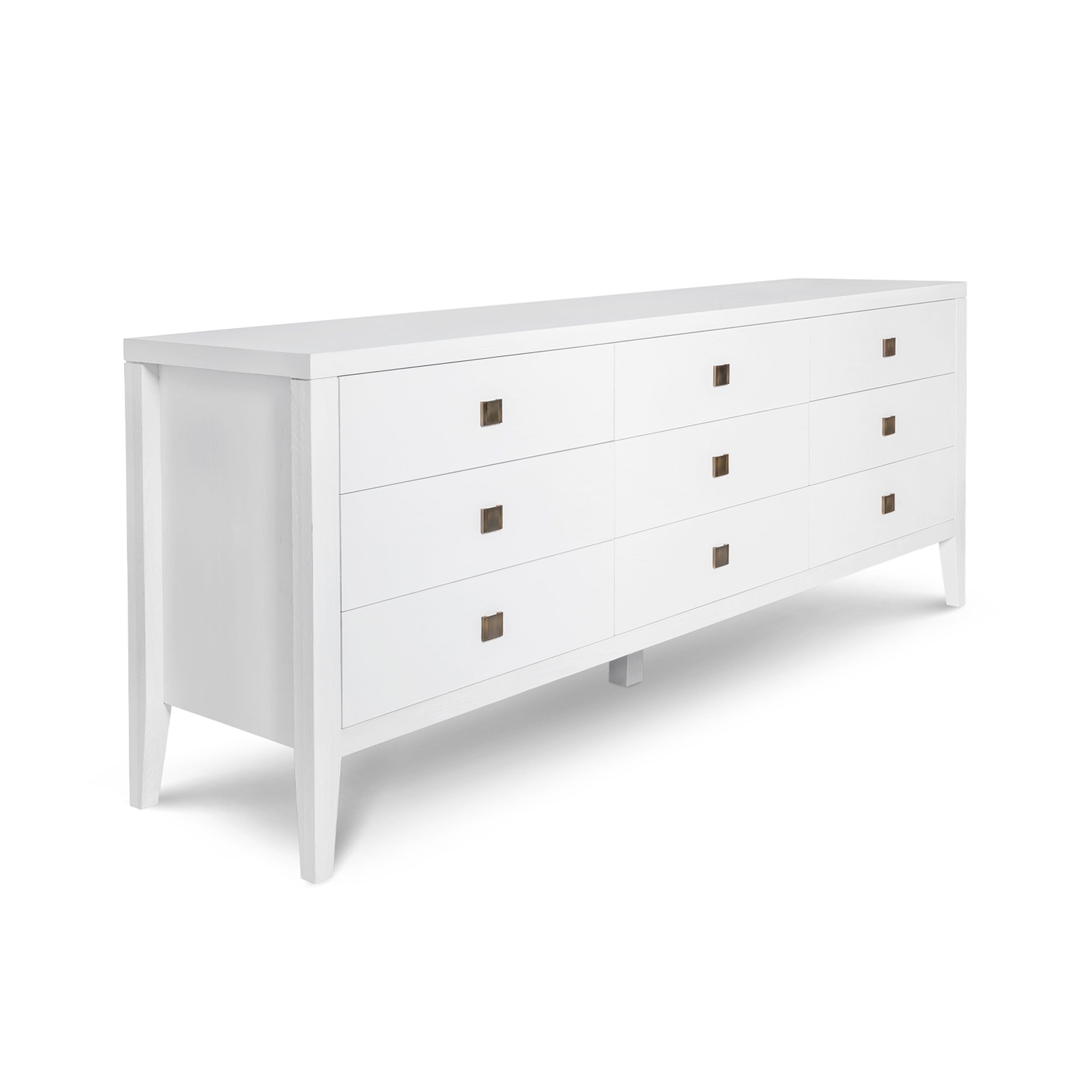 Hara 9 Drawer Dresser - White