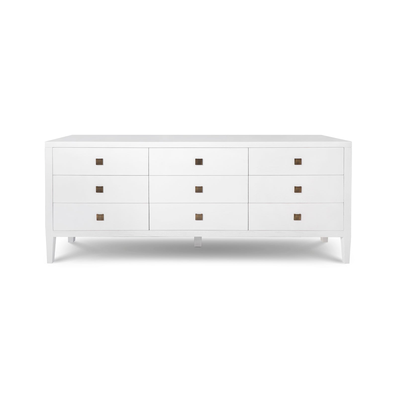 Hara 9 Drawer Dresser - White