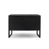 Irving 2 Door Sideboard - Black