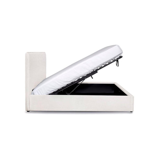 Julia Queen Storage Bed - Cream