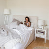 Julia Queen Bed - Cream