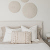 Julia King Bed - Cream