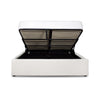June Double Storage Bed - Cream