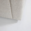 June Double Bed - Cream