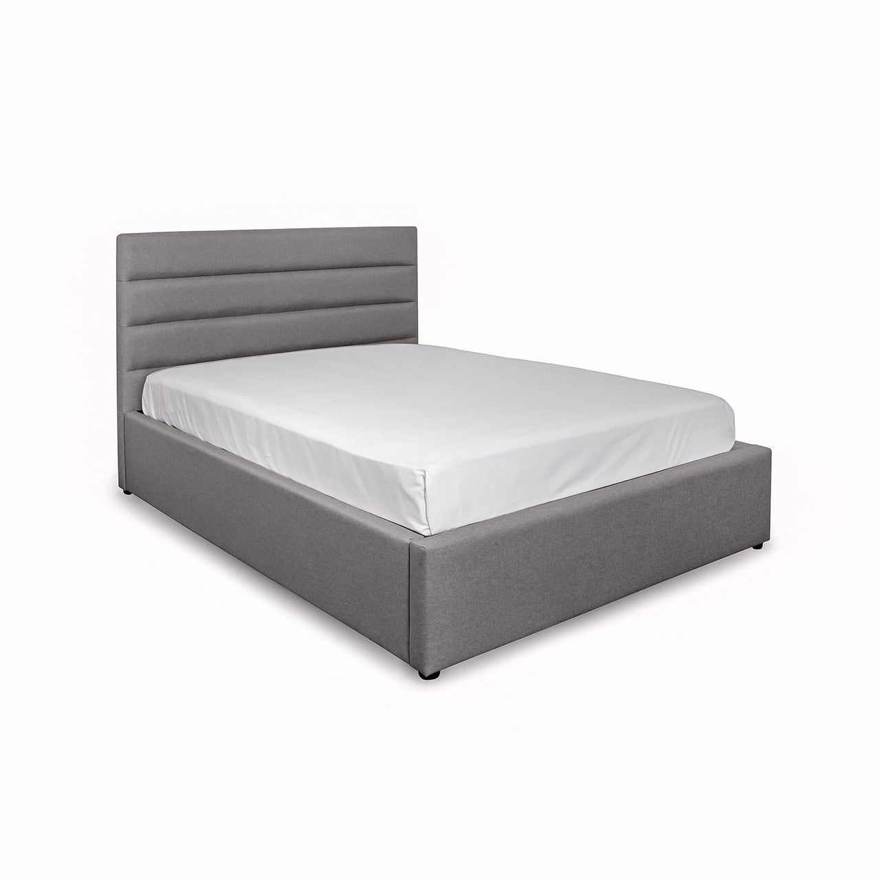 Justin Double Storage Bed - Greige