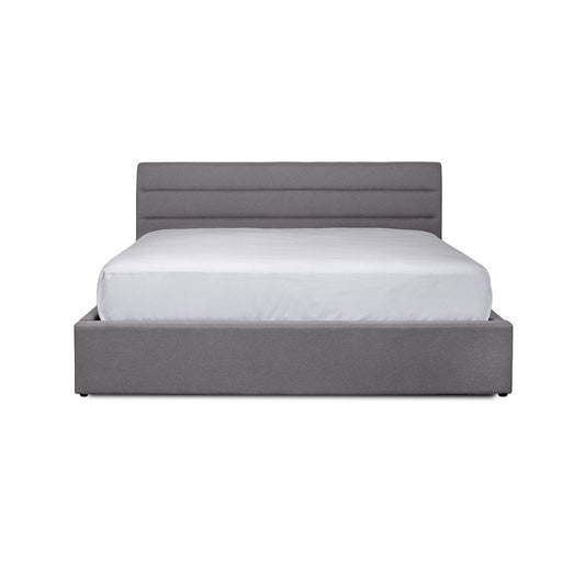 Justin King Bed - Greige