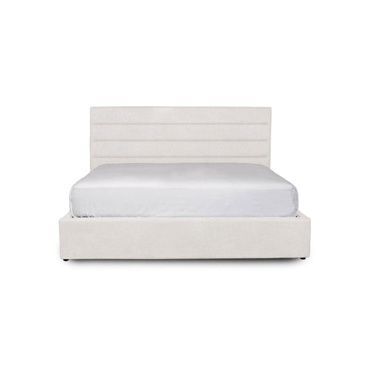 Justin King Storage Bed Tall - Cream