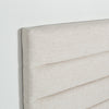 Justin Double Bed Tall - Cream
