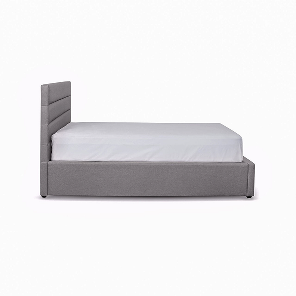 Justin Queen Bed - Dark Greige