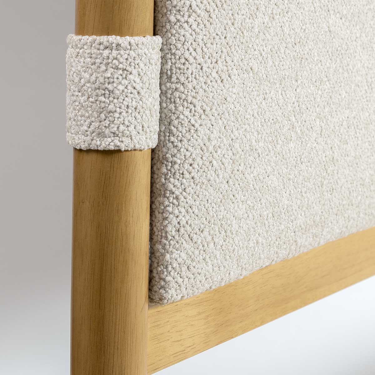 Laval Queen Bed - Buff