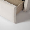 Lourdes Queen Storage Drawer Bed - Cream
