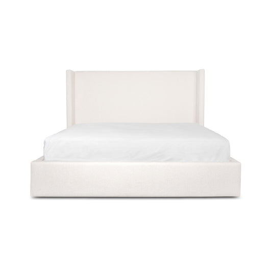 Lourdes Queen Storage Drawer Bed - Cream
