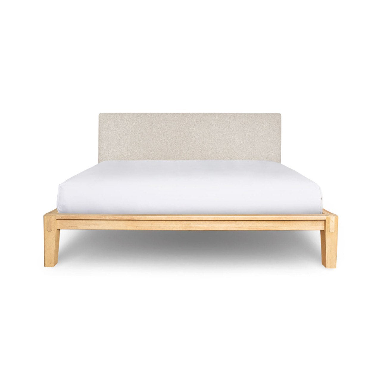 Luna Tool-free Queen Bed - Buff