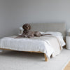 Luna Tool-free King Bed - Buff