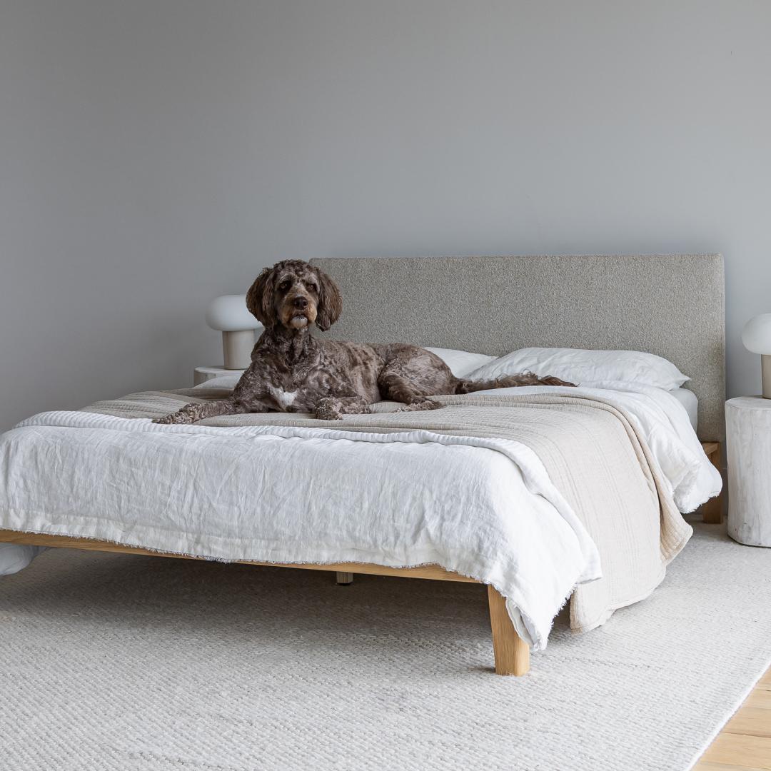 Luna Tool-Free Double Bed - Buff