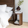 Luna Wood Tool-Free Double Bed - Coffee