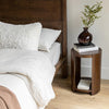 Luna Wood Tool-Free Queen Bed - Coffee