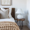 Luna Wood Tool-Free Double Bed - Coffee