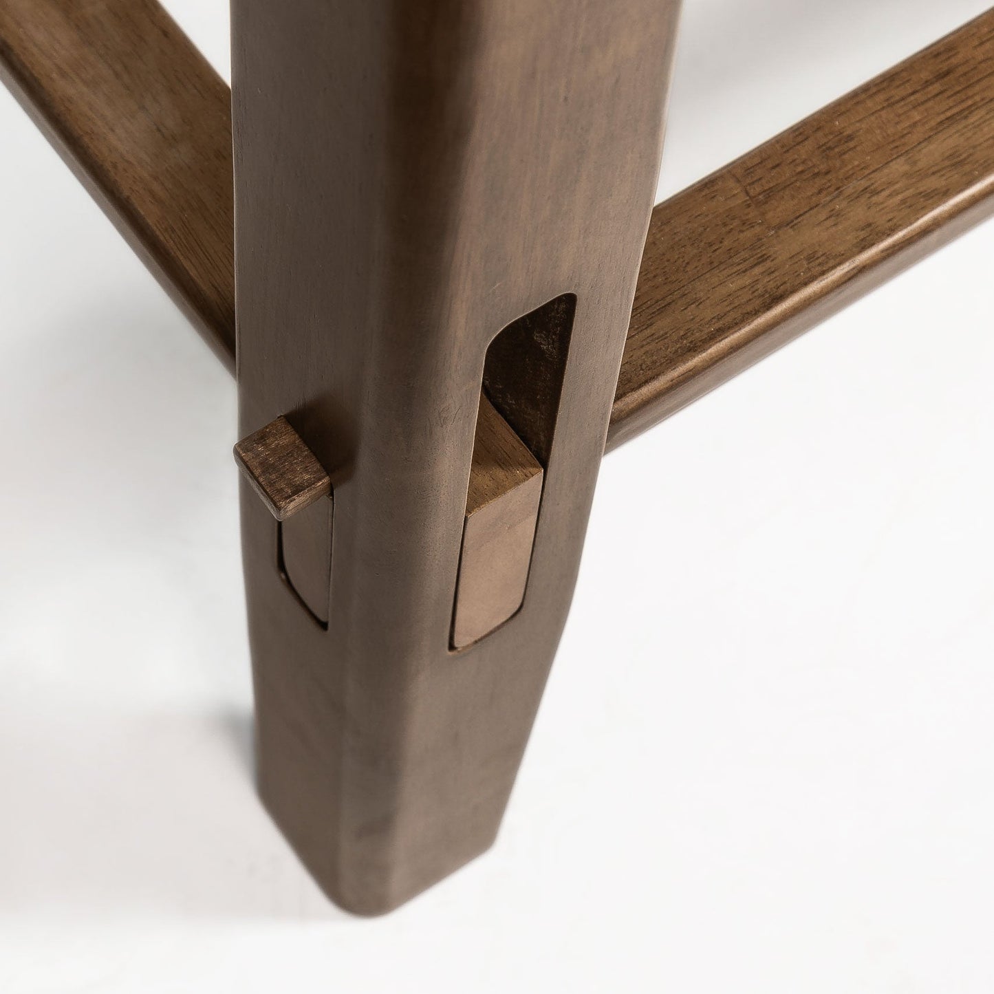 Luna Wood Tool-Free Queen Bed - Coffee