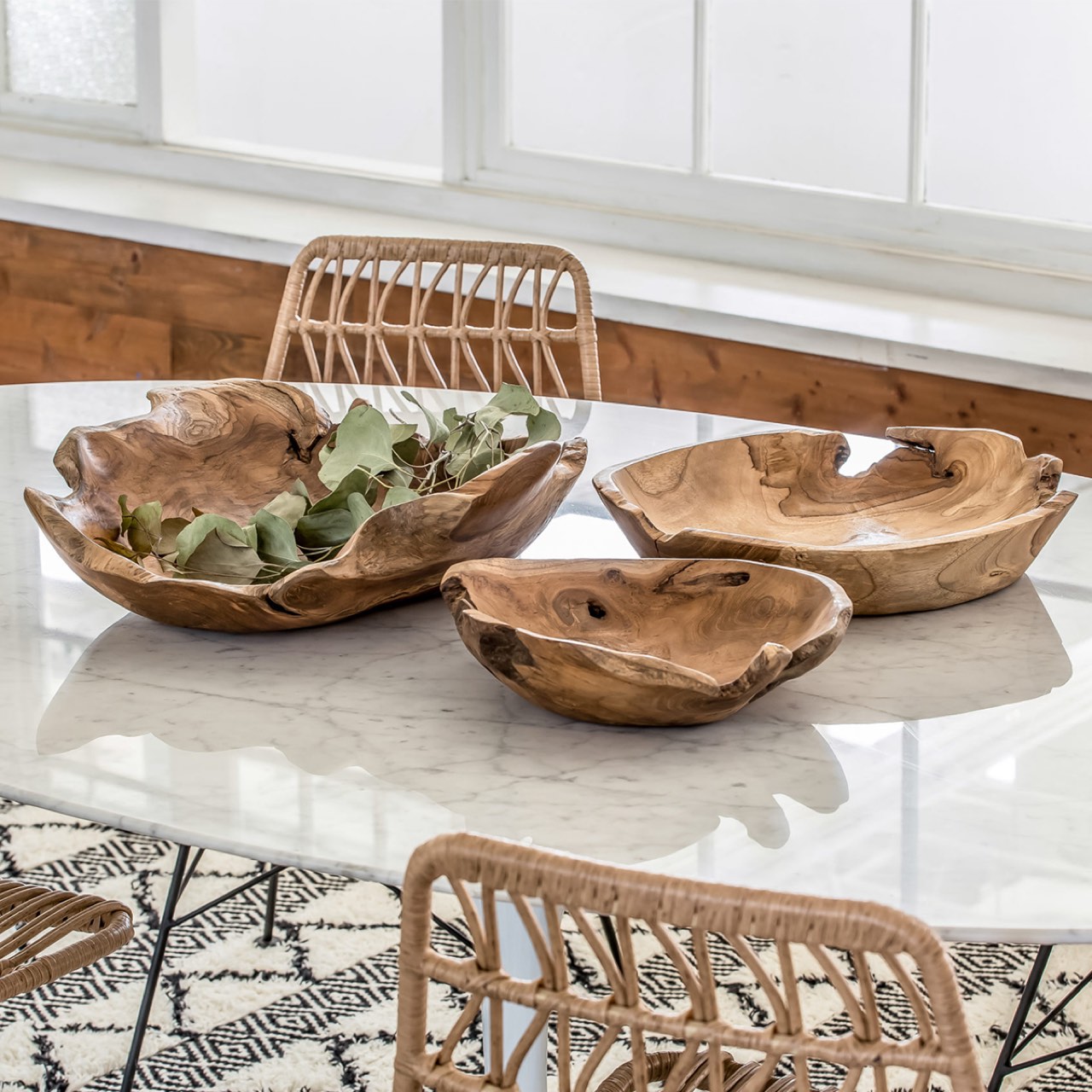 Natura Tipis Fruit Bowl (Set of 3)