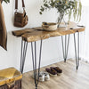 Natura Hairpin Console Table