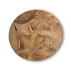 Natura Flow Round Coffee Table - Bleached