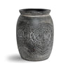 Natura Torino Vase Short - Black Teak