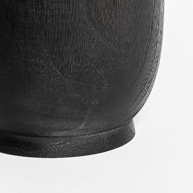 Natura Torino Vase Tall - Black Teak