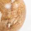 Natura Basi Vase Short - White Wash Teak
