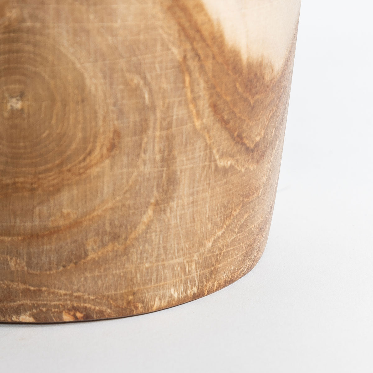 Natura Bari Vase Tall - White Wash Teak