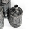 Natura Harper Vase Set of 3 - Burnt Black Teak