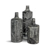 Natura Harper Vase Set of 3 - Burnt Black Teak