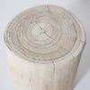 Nova Wide 16 Inch Stump - Round - White