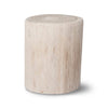 Nova Wide 18 Inch Stump - Round - White