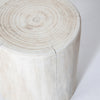 Nova Wide 21" Stump - Round - White